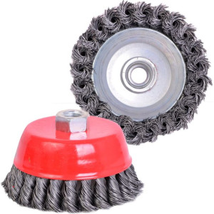 Germa Flex Szczotka Czołowa Pleciona 80mm M14 Szc00012