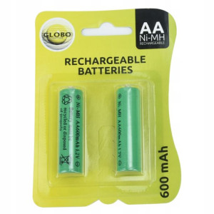 2 szt. Globo akumulatorki Solar AA 3300-2E 600mAh