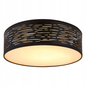 Czarny Plafon 15342D1 TUNNO LED 20W GLOBO
