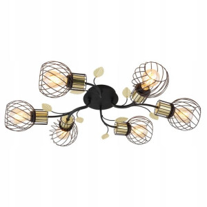 Biały Kinkiet Plafon 54113-6D LALLY GLOBO