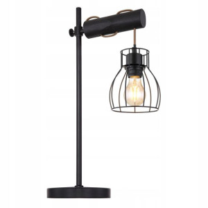 Globo Lampka stołowa 15326TNB MINA Loft drewno