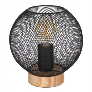 GLOBO Lampka stołowa drewno 15663T PABLO Naturalny
