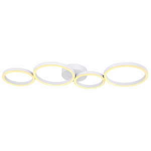 Globo Nowoczesny Plafon LED 67229-35 VENOSA biały
