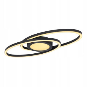 Globo Nowoczesny Plafon LED 67239-24B REGGY Satyna