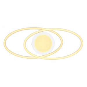 Globo Nowoczesny Plafon LED 67239-24W REGGY Satyna