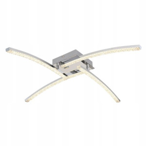 GLOBO Plafon 67169-24IP JULES LED chrom 24W