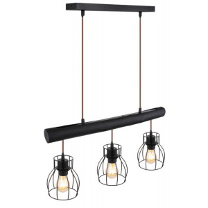 Globo Żyrandol 15326-3NB Mina Loft drewno