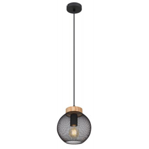 GLOBO Żyrandol drewno 15663H PABLO Naturalny