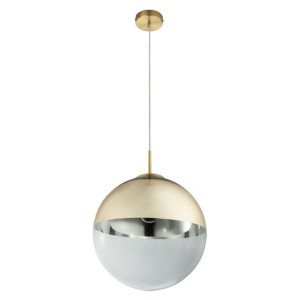 Globo Żyrandol Varus 15858 złoto szkło 33cm