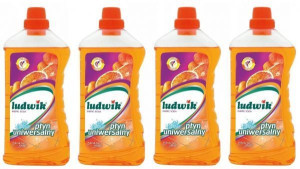 Płyn uniwersalny Ludwik Baking soda 1 l x 4