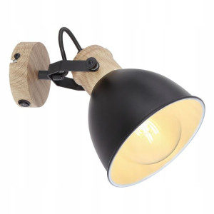 Kinkiet 54018-1S WIHO GLOBO imitacja drewna WŁ