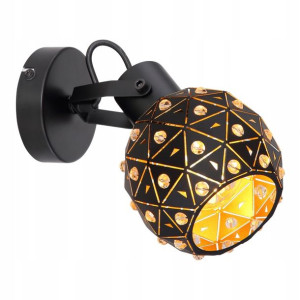 Kinkiet 54029-1 JODIE GLOBO kryształki Wł