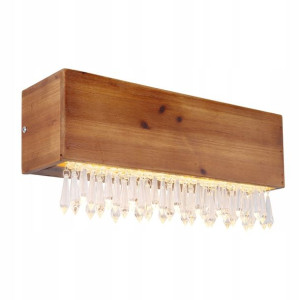 Kinkiet drewno GLOBO 15554W EDELTRAUD