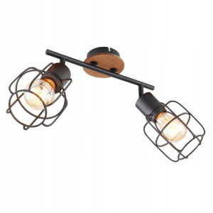 Kinkiet plafon 54037-2 WILLA drewno GLOBO