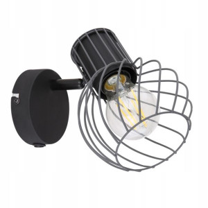 Kinkiet Plafon BEVERONE czarny 54054-1 GLOBO WŁ