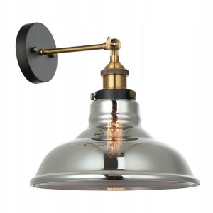 Kinkiet retro Hubert MBM-2381/1 GD+SG LOFT ITALUX