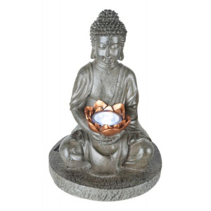 Lampa ogrodowa Budda Solar LED 33144 Globo