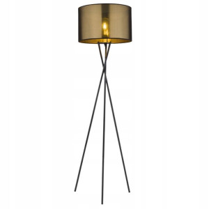 Lampa podłogowa 15583S NUGGY GLOBO złoto-czarna