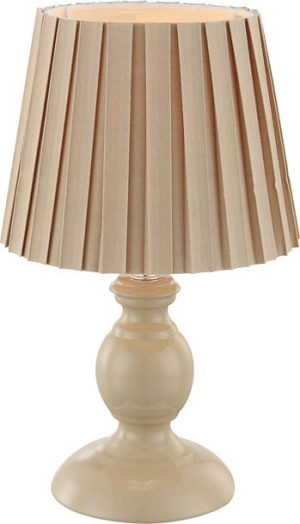 Lampka stołowa Metalic piaskowa E14 GLOBO 21690