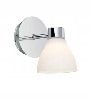Markslojd Kinkiet CASSIS opal chrom IP44 G9 106367