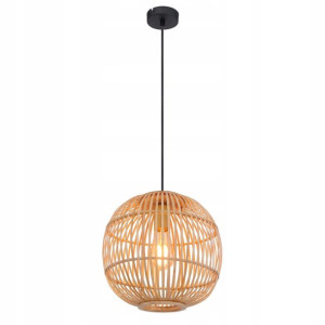 Naturalny Żyrandol bambus GLOBO 15368H HILDEGARD