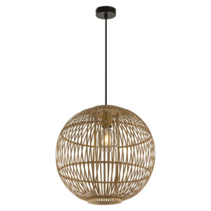 Naturalny Żyrandol bambus GLOBO 15368H1 HILDEGARD