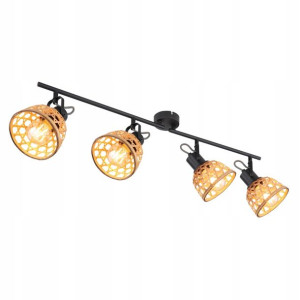 Plafon 54053-4 Wenna Globo Bambusowe Klosze