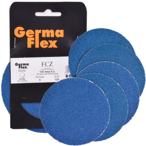 Germa Flex Krążek Ścierny Na Rzep 125mm Gr. 120 Fcz00024 5szt/opak