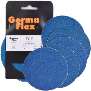 Germa Flex Krążek Ścierny Na Rzep 125mm Gr. 80 Fcz00022 5szt/opak