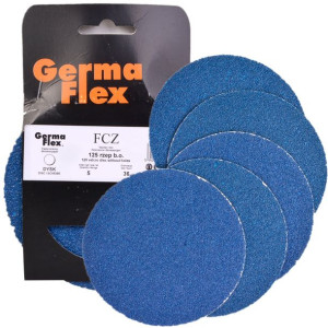 Germa Flex Krążek Ścierny Na Rzep 125mm Gr. 36 Fcz00019 5szt/opak