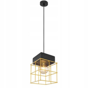 Żyrandol 15530B-1H MERRIL GLOBO industrialny