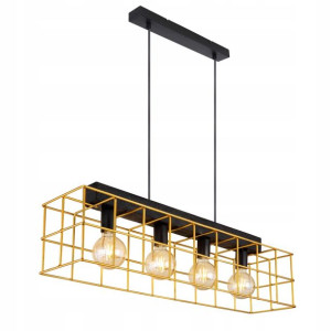 Żyrandol 15530B-4H MERRIL GLOBO industrialny