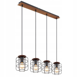 Żyrandol 54037-4H WILLA GLOBO industrialny