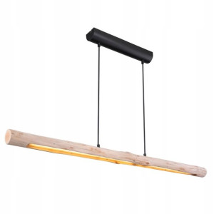 Żyrandol Drewno 15379-20 Mella Led Globo