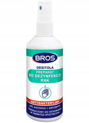 BROS płyn do dezynfekcji rąk Desitola 100ml BROS