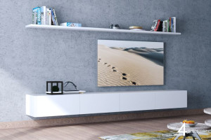 Zestaw Mebli Meblościanka Biała Mat 360cm