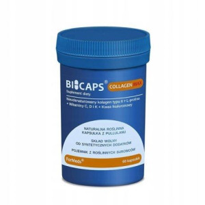 BICAPS Collagen max KOLAGEN Witamina C D3 K2 60 kapsułek