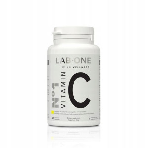 LAB ONE Naturalna WITAMINA C 1000 mg 45 kapsułek Odporność