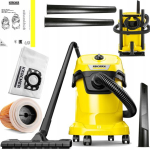 Odkurzacz Uniwersalny Wd 3 Bezworkowy Karcher Moc+