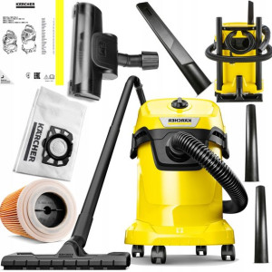 Odkurzacz Wd 3 Bezworkowy Karcher Przemysł Turbo X