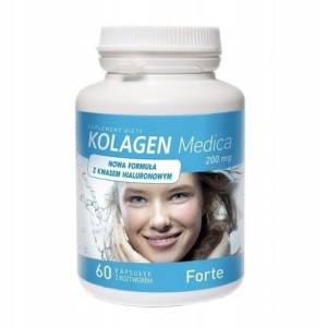 KOLAGEN 200mg Kolagen z Ryb na Stawy 60 kapsułek MEDICA