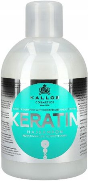 Kallos Keratin Szampon Do Włosów Keratyna 1000Ml