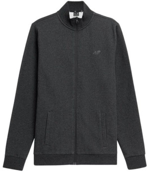 Bluza męska 4F ciemny szary melanż H4L22 BLM351 23M