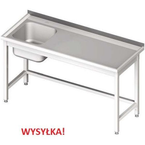 Zlew Gastronomiczny 300x60x85 Zlew Spawany