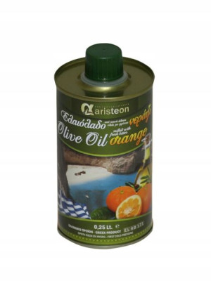 Oliwa z Oliwek z Pomarańczą 250ml Grecka ARISTEON