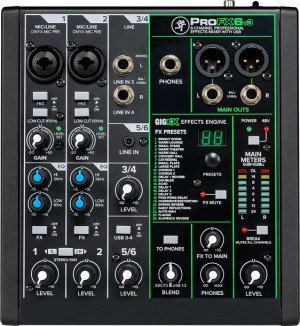 Mackie Profx6 V3 Mikser Analogowy