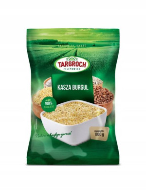 KASZA BULGUR BURGUL 1KG Naturalna Zdrowa TARGROCH