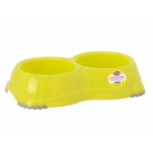 Aqua Nova Dog Life Style Miska Antypoślizgowa Dla Psa 2x330ml Żółta