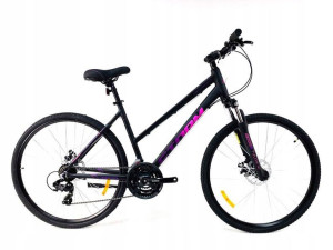 Rower Miejski Crossowy Damski 28 Amor Shimano Alu