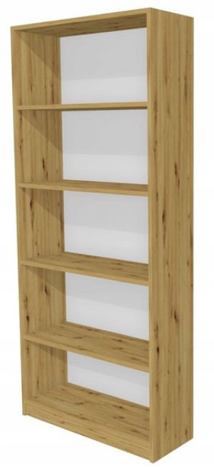 Regał na segregatory książki pudełka 70cm artisan